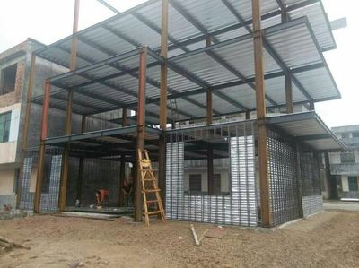 一體成形裝配式鋼混結(jié)構建筑4層住宅、4-6層廠房、6-11層辦公樓工藝流程圖集