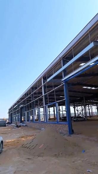 #鋼結構 #施工現場實拍 #裝配式建筑 #低碳住宅 #鋼構工程 #鋼結構