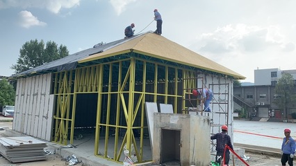 恒威科技公司近期輕鋼結構房屋項目合集